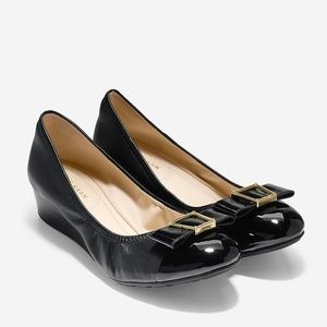 Cole Haan Emory bow wedges